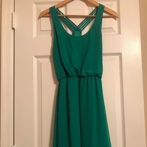 Lush green dress